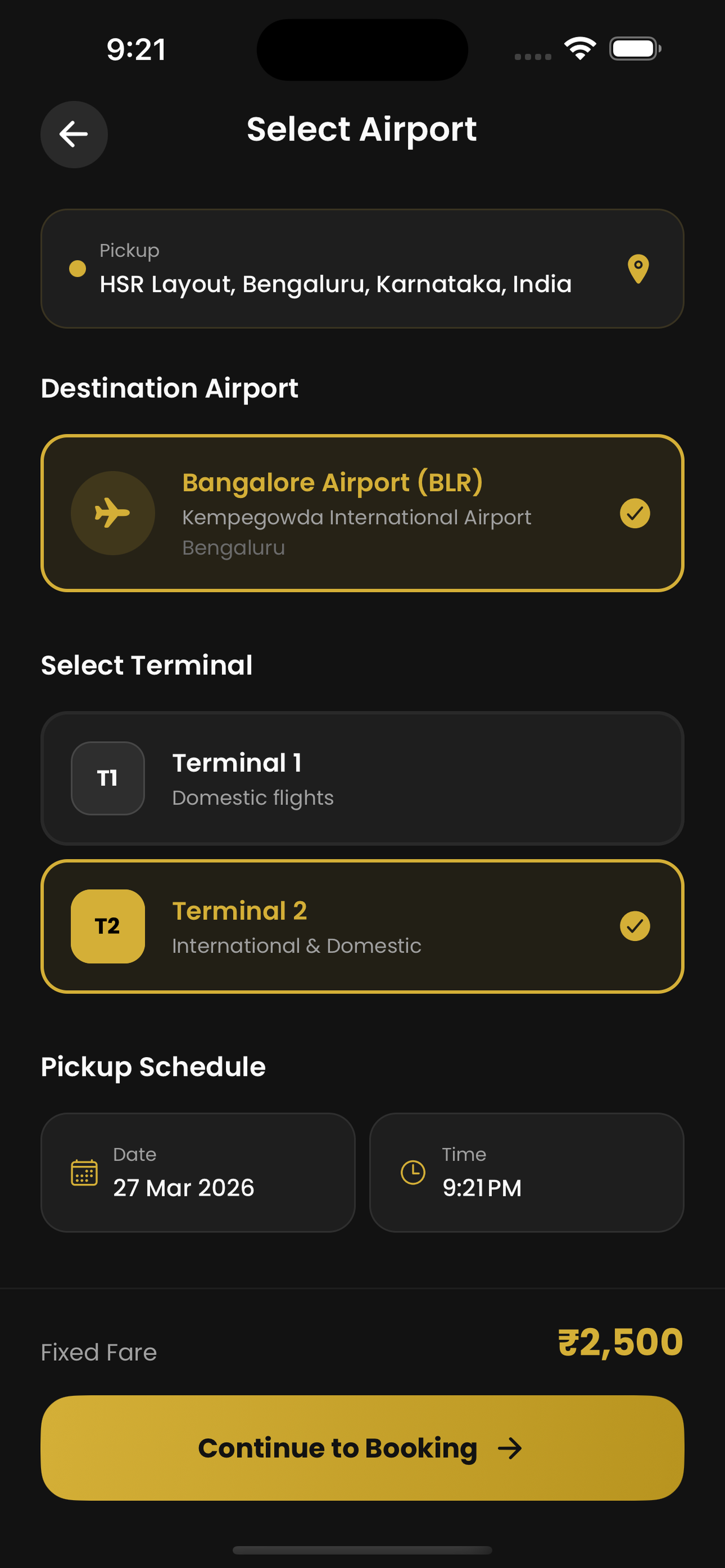 Cab Booking